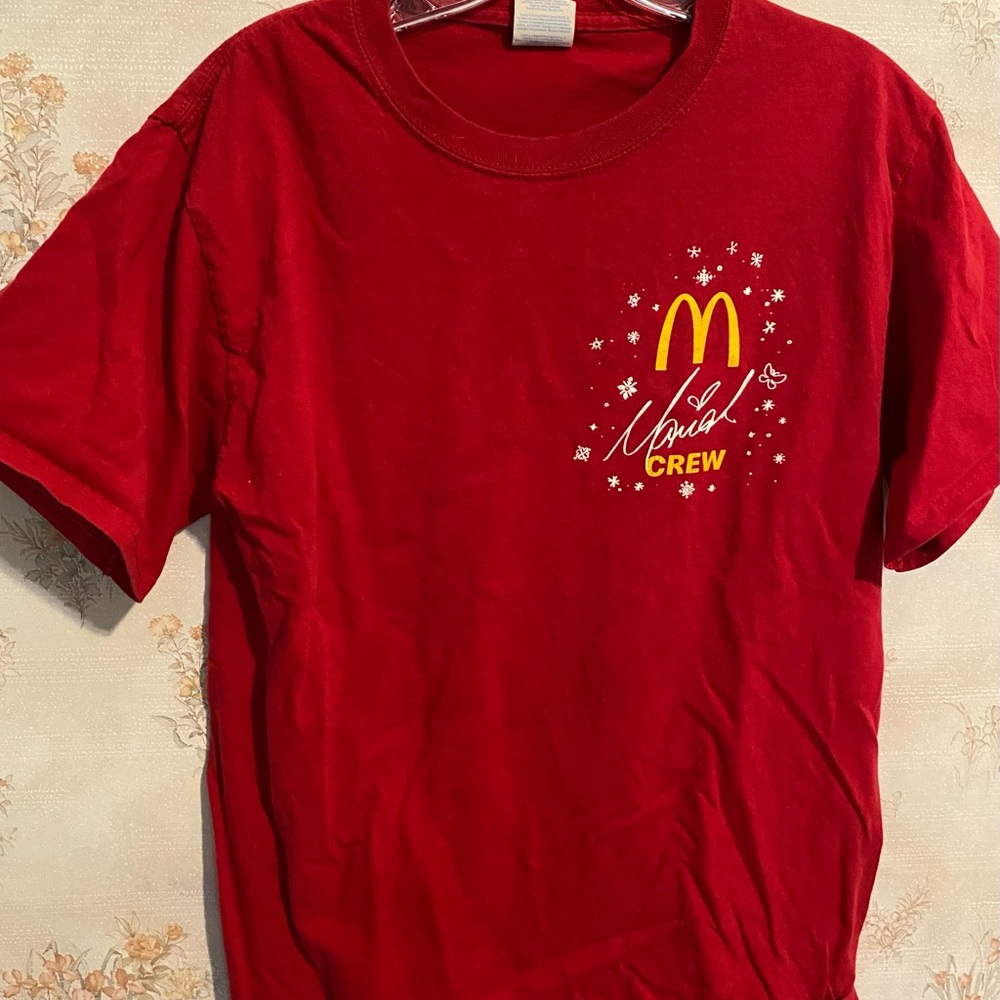 Rare Mariah Carey x McDonald’s shirt